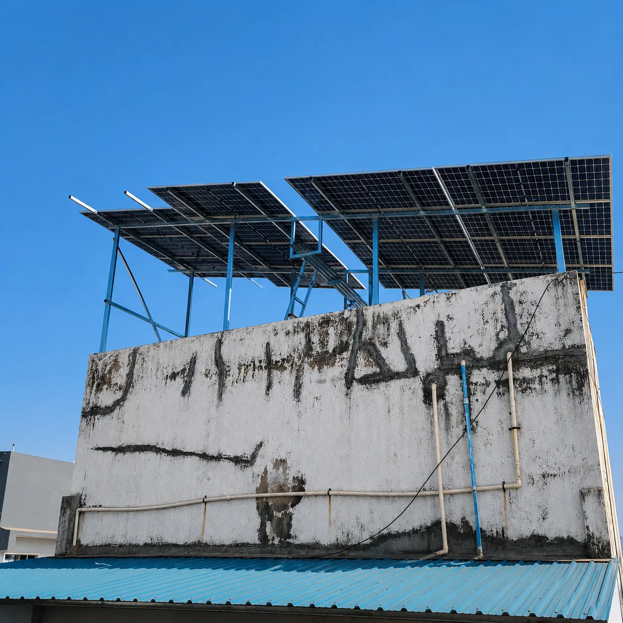 Society Common Area Solar Size for Lifts and Pumps